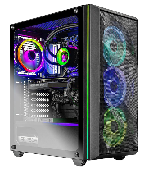 Skytech Chronos Gaming PC Desktop AMD Ryzen 7 3700X 8-Core 3.60GHz